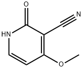4-甲氧基-2-氧代-1,2-二氢-3-氰基吡啶,21642-98-8,结构式