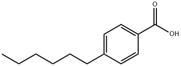 4-Hexylbenzoic acid Structure