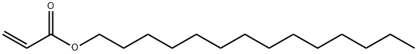 ACRYLIC ACID TETRADECYL ESTER Structure