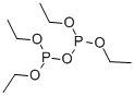 二亜りん酸テトラエチル 化学構造式