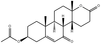 3-ACETYL-7-KETO-DHEA Structure