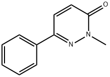 2-メチル-6-フェニルピリダジン-3(2H)-オン 化学構造式