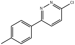 3-クロロ-6-(4-メチルフェニル)ピリダジン 化学構造式