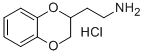 2-(2,3-DIHYDRO-BENZO[1,4]DIOXIN-2-YL)-ETHYLAMINE HYDROCHLORIDE Struktur