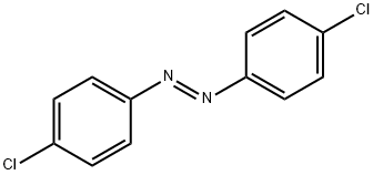(E)-4,4'-ジクロロアゾベンゼン 化学構造式