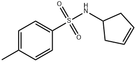 Benzenesulfonamide, N-3-cyclopenten-1-yl-4-methyl- (9CI) Struktur