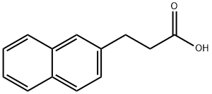 3-(Β-萘基)丙酸,21658-35-5,结构式