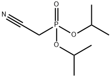 (シアノメチル)ホスホン酸ビス(1-メチルエチル) 化学構造式