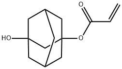 1,3-单丙烯酸金刚烷醇,216581-76-9,结构式