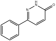 6-フェニルピリダジン-3(2H)-オン 化学構造式