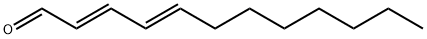 (E,E)-2,4-Dodecadienal Structure