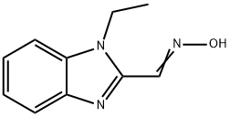 1H-Benzimidazole-2-carboxaldehyde,1-ethyl-,oxime(9CI) 结构式