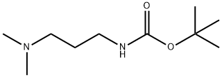 Carbamic acid, [3-(dimethylamino)propyl]-, 1,1-dimethylethyl ester (9CI) Struktur