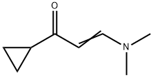 (E)-1-环丙基-3-(二甲氨基)丙-2-烯-1-酮 结构式