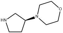 4-(3S)-3-Pyrrolidinyl-morpholine Structure