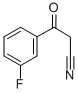 3-Fluorobenzoylacetonitrile 化学構造式