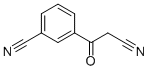3-氰基苯甲酰基乙腈 结构式