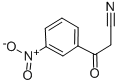 3-ニトロベンゾイルアセトニトリル 化学構造式