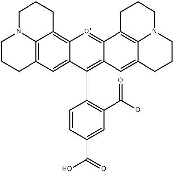 5-CARBOXY-X-RHODAMINE TRIETHYLAMINE SALT, FOR FLUORESCENCE* Struktur