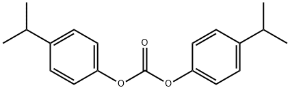 bis(4-propan-2-ylphenyl) carbonate Struktur