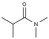 N,N-ジメチルイソブチルアミド 化学構造式