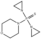 diaziridin-1-yl-morpholin-4-yl-sulfanylidene-phosphorane Struktur