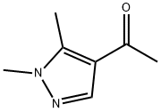 1-(1,5-二甲基-4-吡唑)乙酮 结构式