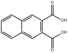 2,3-ナフタレンジカルボン酸 化学構造式