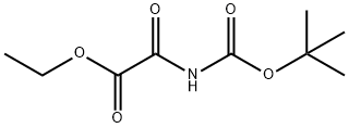 オキサム酸N-BOCエチル 化学構造式