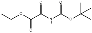 ETHYL N-(TERT-BUTOXYCARBONYL)OXAMATE Structure