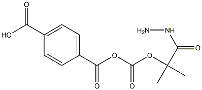 4-(2-TERT-BUTOXYCARBONYLHYDRAZINO)CARBONYL-BENZOIC ACID Struktur