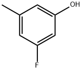 3-フルオロ-5-メチルフェノール 化学構造式