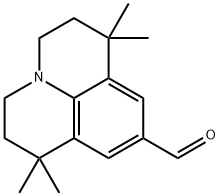 1,1,7,7-Tetramethyljulolidine-9-carboxaldehyde Struktur