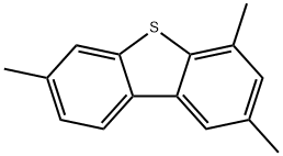 2,4,7-トリメチルジベンゾチオフェン (2,4,7-TDBT), IN ISOOCTANE (500ΜG/ML) 化学構造式