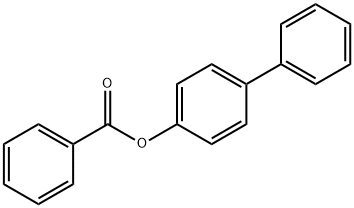 苯甲酸-4-联苯酯,2170-13-0,结构式