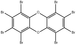 OCTABROMIDIBENZO-PARA-DIOXIN Struktur