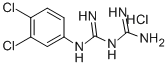 1-(3 4-DICHLOROPHENYL)BIGUANIDE  HYDROC& Struktur