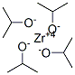 ZIRCONIUM(IV) ISOPROPOXIDE ISOPROPANOL COMPLEX Structure