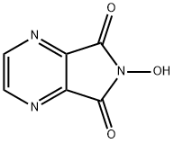 N-羟基-2,3-吡嗪二甲酰亚胺 结构式