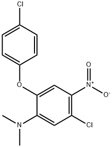 2172-93-2 5-CHLORO-2-(4-CHLOROPHENOXY)-N,N-DIMETHYL-4-NITROANILINE