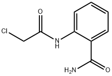 2-(2-CHLORO-ACETYLAMINO)-BENZAMIDE Struktur