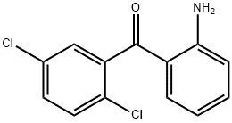 2-氨基-2,5-二氯苯甲酮, 21723-84-2, 结构式