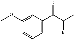 2-bromo-3-methoxypropiophenone ,21726-71-6,结构式