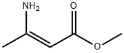 Β-氨基巴豆酸甲酯 结构式