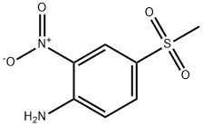 4-甲砜基-2-硝基苯胺,21731-56-6,结构式