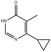 4-Pyrimidinol, 6-cyclopropyl-5-methyl- (8CI)|
