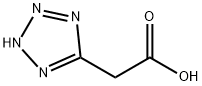 1H-TETRAZOLE-5-ACETIC ACID Structure