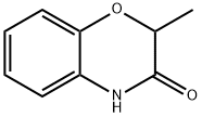 2-メチル-2H-1,4-ベンゾオキサジン-3(4H)-オン 化学構造式