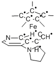 (R)-(+)-4-吡咯烷吡啶基(五甲基环戊二烯)铁,217459-10-4,结构式