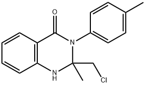 2-(CHLOROMETHYL)-2-METHYL-3-(4-METHYLPHENYL)-1,2,3,4-TETRAHYDROQUINAZOLIN-4-ONE Structure